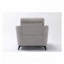 Chaise en tissu tissé