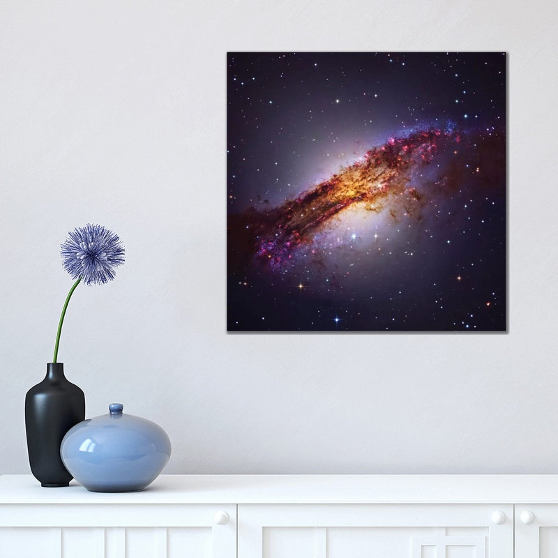 Centaurus "A" (NGC 5128) 1 Piece Wrapped Canvas Wall Art, 45.72 cm H x 45.72 cm W x 1.91 cm D