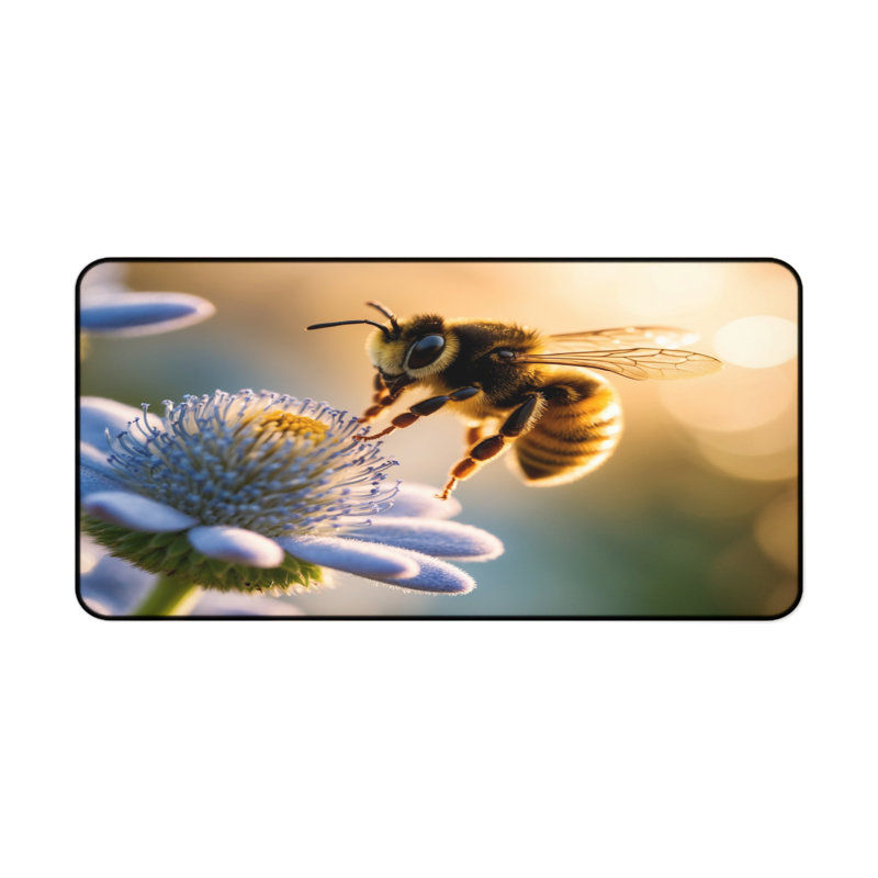 Polyester Desk Pad, 14.4x12.1