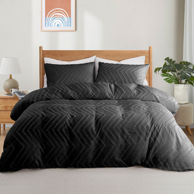 Ensemble de housse de couette en microfibre