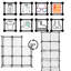 Ibanez 144cm H x 144cm W Iron Cube Bookcase