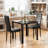 3 - Piece Glass Top Dining Set-833953736