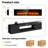 Floating TV Stand with 36" Electric Fireplace, Wall Mounted Fireplace Entertainment Center with Storage for TVs Up to 80", Media TV Console for Living Room-85740120