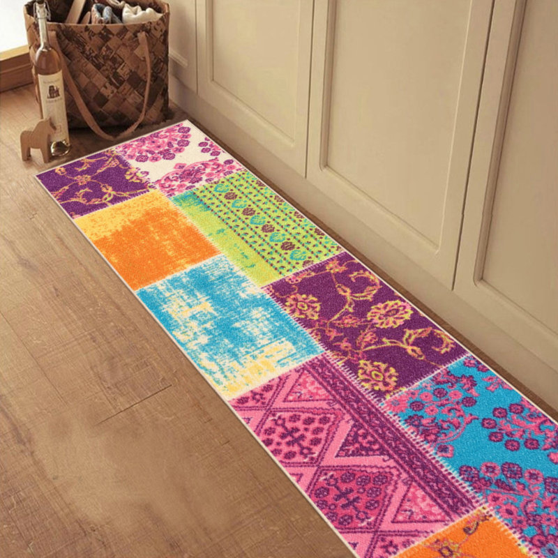 Draper Patchwork Indoor Rug, Rectangle 2'8" x 4'