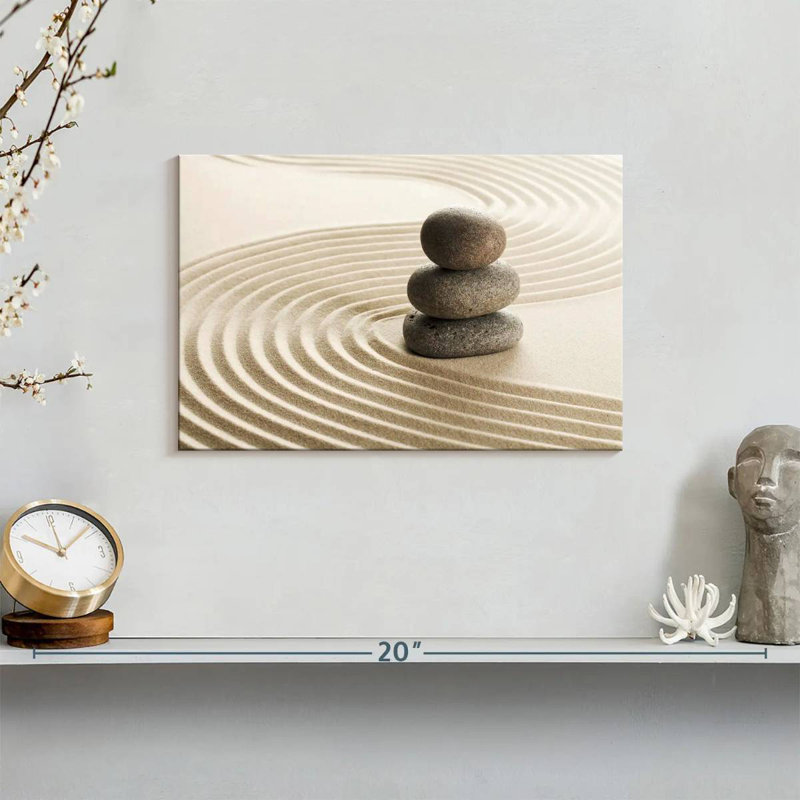  «Zen Pebble Stack, H 8 po x l 12 po