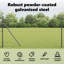 Vidaxl Fence Posts 13 Pcs Diameter32 Mm Galvanised Steel