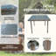 Patio Dining Set with Rectangular Table-1622639587