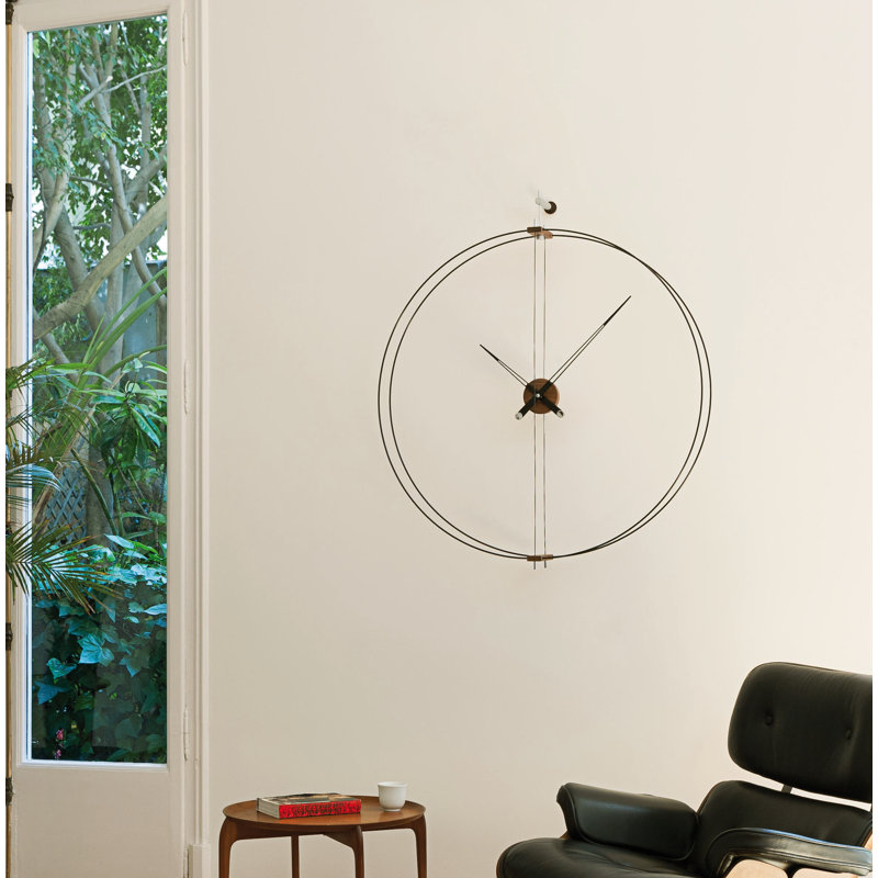Très grande horloge murale 35,4 po Barcelona