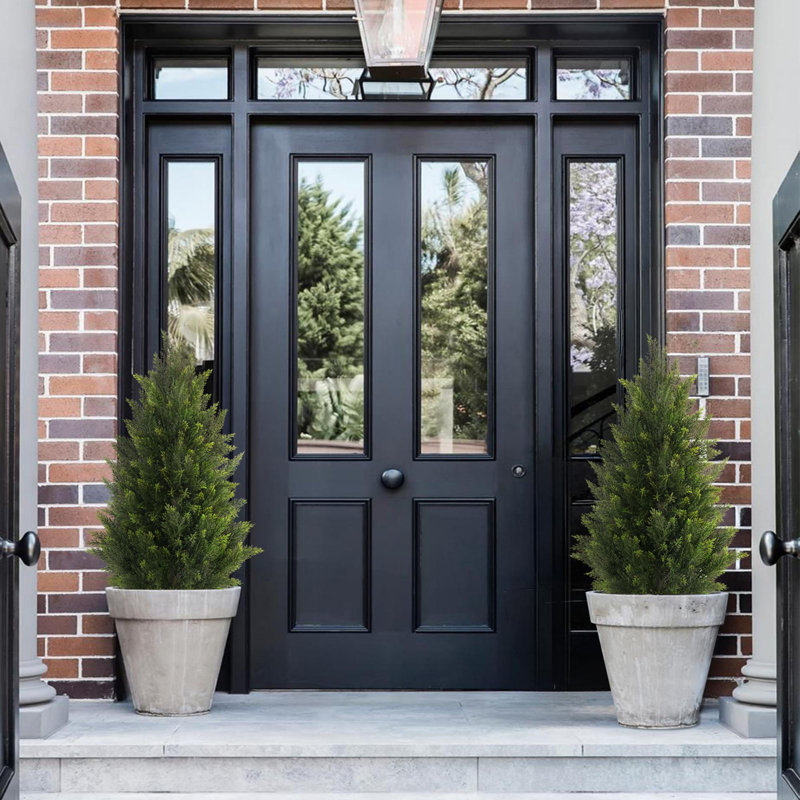 36″Artificial Cedar Tree In  a Pot a Set