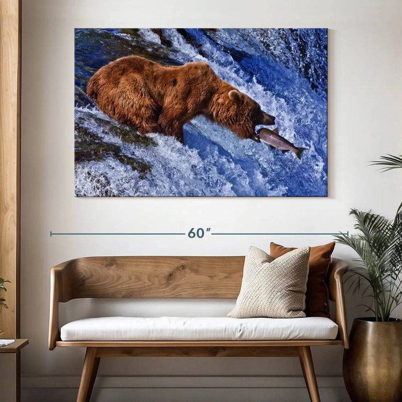 Brampt Bear Hunting, 34" H x 51" W