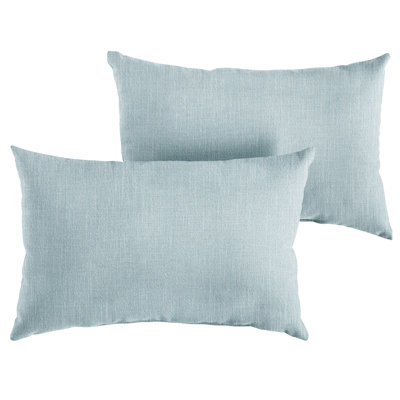 Outdoor Reversible Throw Pillow