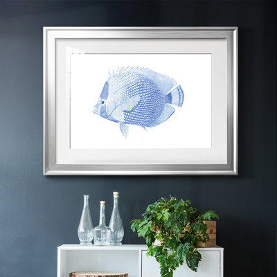" Blue & White Tropical Fish VI "
