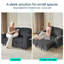 Causeuse-lit escamotable avec chargement USB et porte-gobelets Sherry-1044640939-1050979969