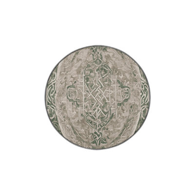 Machine Washable Gray Area Rug