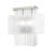 Hanson Steel Flush Mounted Sconce
