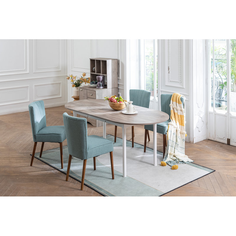 Newquay Upholstered Dining Chair, Teal