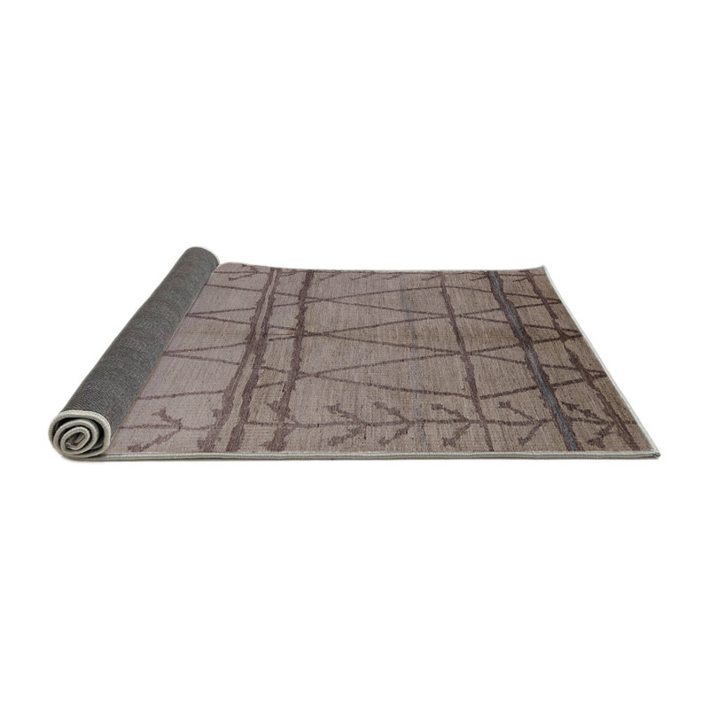 Tapis gris / brun Holdrege, Rond 7 pi