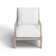 Chaise longue d'extérieur en teck Haley