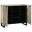 Sideboard 90 X 33 X 75 Cm Solid Mango Wood-325639995