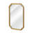 20" x 30" Solid Wood Frame Rounded Corner Decorative Mirror-50138090