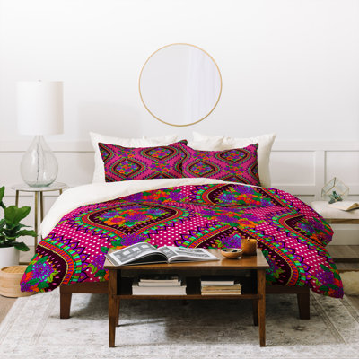 Polyester Floral Duvet Cover