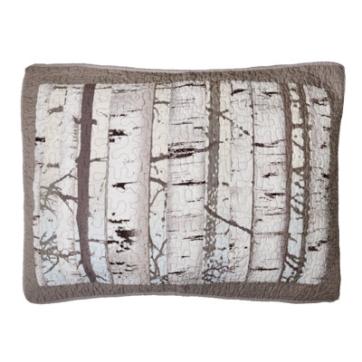 Taie décorative standard en coton matelassé Donna