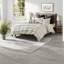 Ensembles de literie confortables en jacquard de coton, très grand / très grand style campagnard