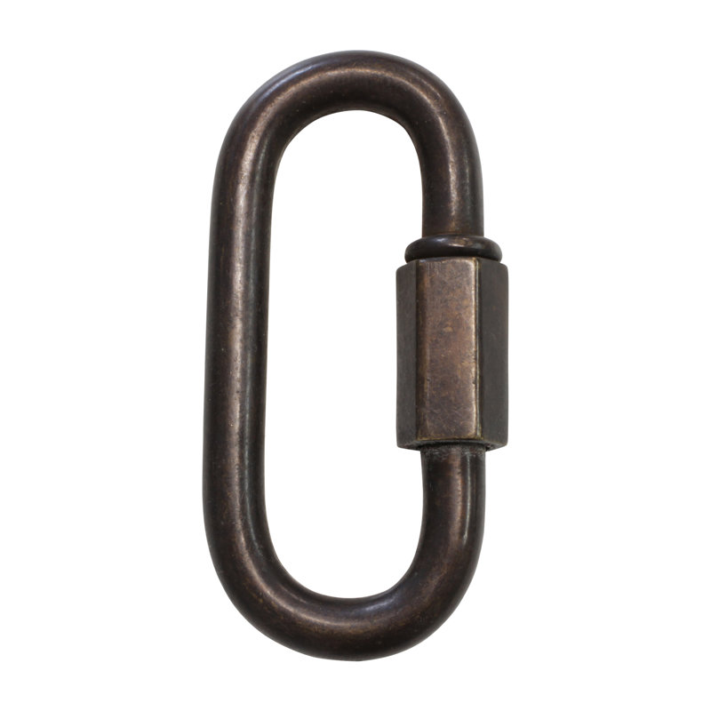 Chaîne à maillons rapides, H 2,36 po x l 1,06 po x P 0,24 po, Bronze