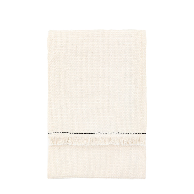 Gallery Direct Throw, Cream