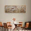 «Neutral Toned Dried Wildflowers Field», reproduction d'art sur toile encadrée-405333719-405333721