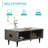 Verdel Solid Wood Coffee Table-827257263