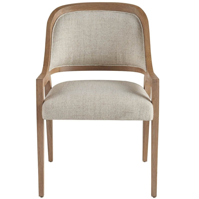 Avaline Upholstered Arm Chair, Skylark