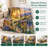 Scenic Mountain Sunrise Blanket - Vibrant Wildflowers, Stone Path, Sunbeam Effect, Artistic Landscape, Decorative, Cozy, Lightweight, Breathable, All-Season, Skin-Friendly, Machine Washable, for Sofa, Couch, Living Room and Bedroom-135729025