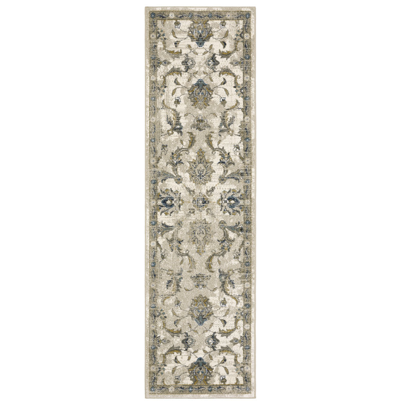Nidia Floral Indoor Rug, Runner 2'3" x 7'6"