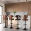 Tabourets de bar rotatifs modernes réglables, ensemble de 2-66789927