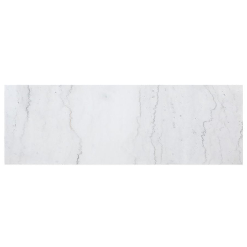 Toby Rectangular Black and White Marble Top Counter Height Table