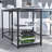 56.9" L Shaped Desk with Shelves Corner Computer Desk Large Table-1023504405
