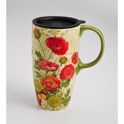 Botanica Ceramic Travel Mug