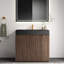 Meuble-lavabo 36 po en noyer Winston-205098587
