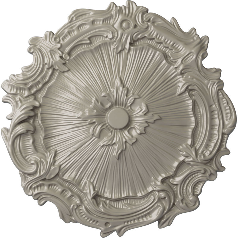 Médaillon de plafond Endurathane Luton, P 15 3/4 po x P 5/8 po (convient aux auvents jusqu'à 1 1/8 po), finition Americana peinte à la main