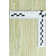 Leonhardt Handwoven Cotton Green/ Beige Rug