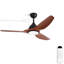 52 Inch Ceiling Fan With Light 22W 3 Color Dimmable LED Memory Function Ultra Quiet Reversible DC Motor 1H 4H 8H Timer For Large Rooms-491172603-491172601
