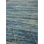Tapis unique marocain nouvel âge 5 pi x 8 pi 10 po Moroccan / Blue