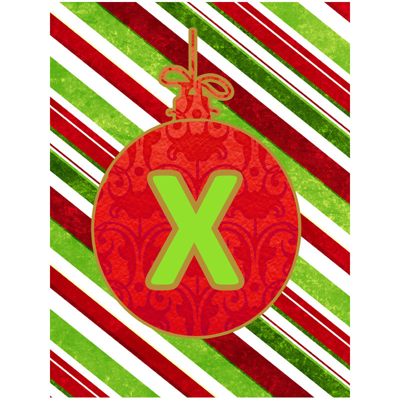 Basanti Double Sided Polyester Christmas Garden Flag, T, Small
