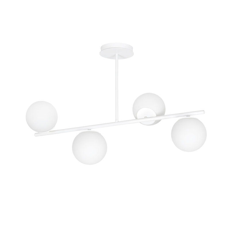 Gaen 4 - Light Unique/Statement Pendant, White
