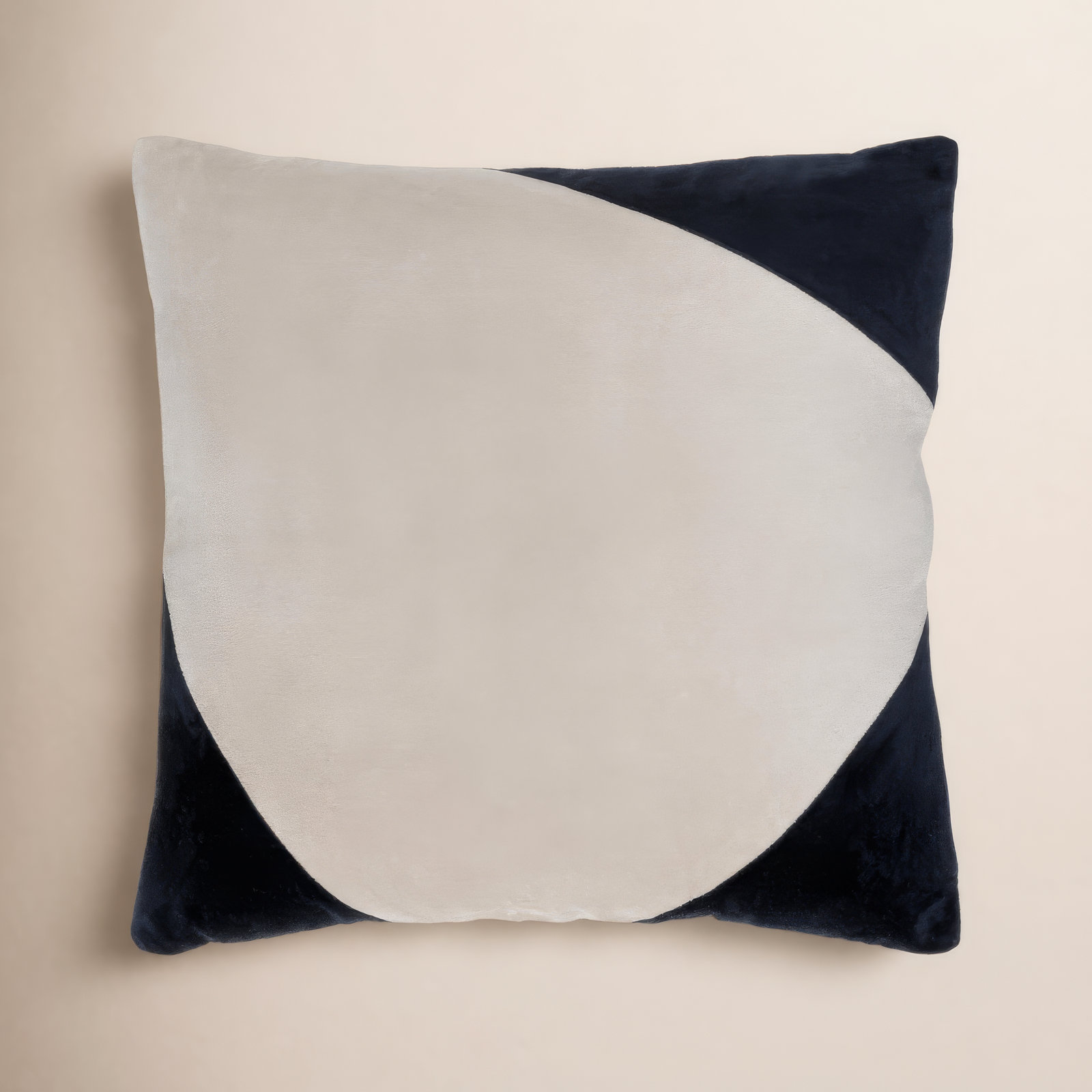 Denny Cotton Throw Pillow, 20" x 20", Pillow Cover Only - No Insert, Black