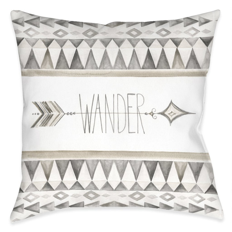 Wander Throw Pillow, Yes