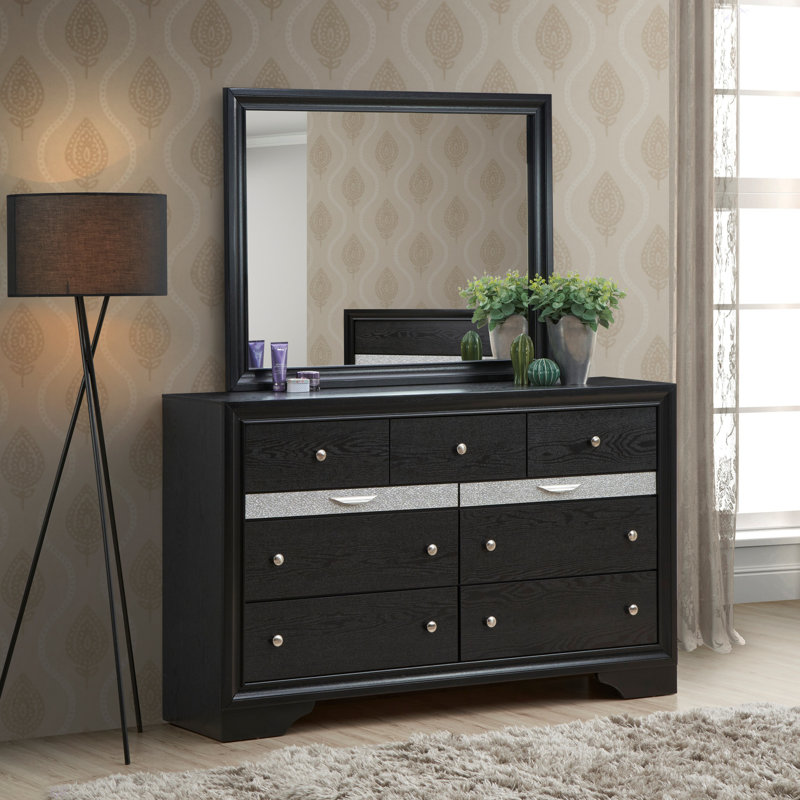 Commode Madrid G02350-D, Noir