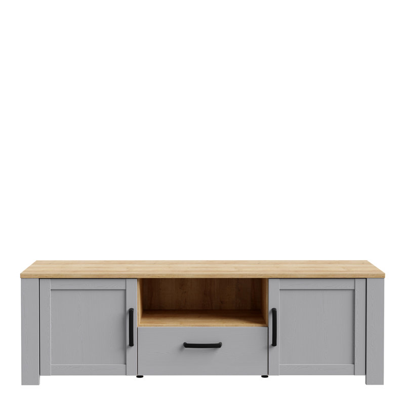 Virgouda TV Stand for TVs up to 28", Grey