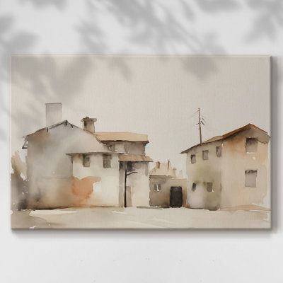 Paysages rétro-XXXII - Cavas enveloppés de galerie